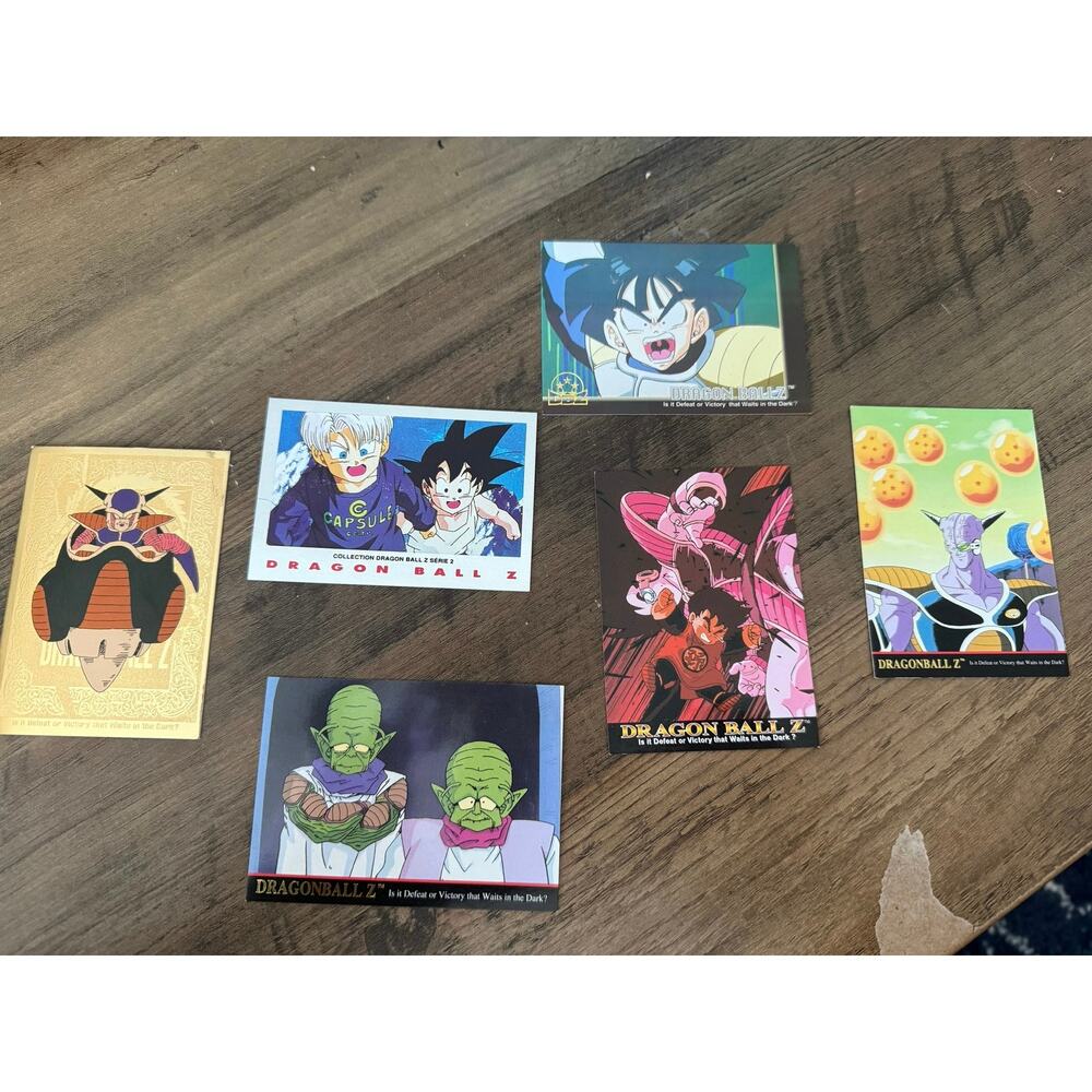 Dragonball Z 1998 Fundamental Cards- Set of 6